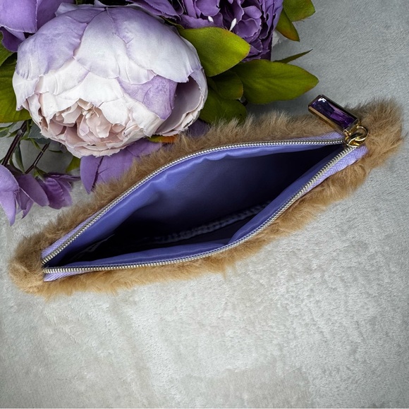 3 for $16 - NEW Ipsy Furry Cosmetic Bag - Picture 12 of 14